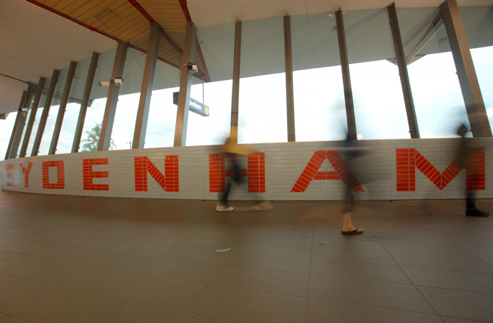 Sydenham Station Work - refurbishing street facade by McGregor Westlake Architecture