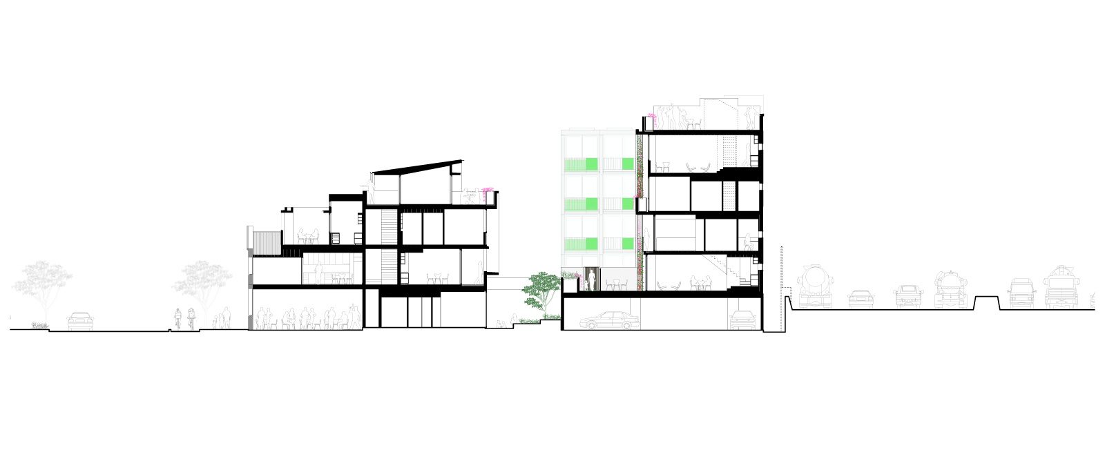 Bourke St apartments - multi-residential project in Woolloomooloo by McGregor Westlake Architecture