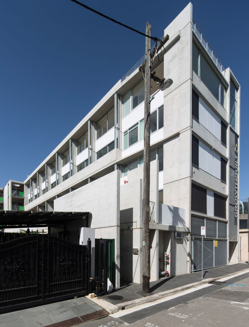 Bourke St apartments - multi-residential project in Woolloomooloo by McGregor Westlake Architecture