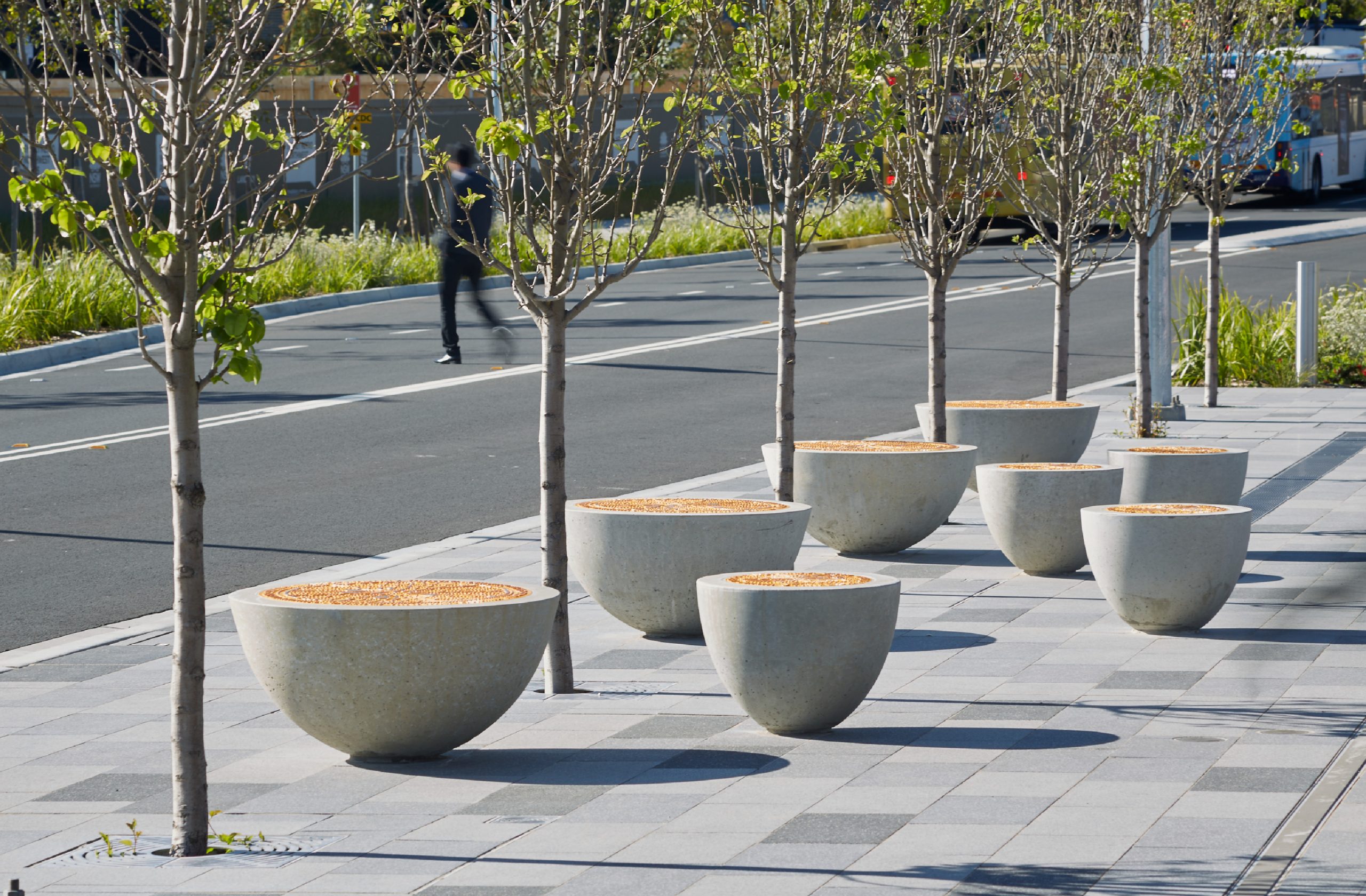 Bella Vista Station - Sydney Metro NorthWest, a public art and architecture project by McGregor Westlake Architecture