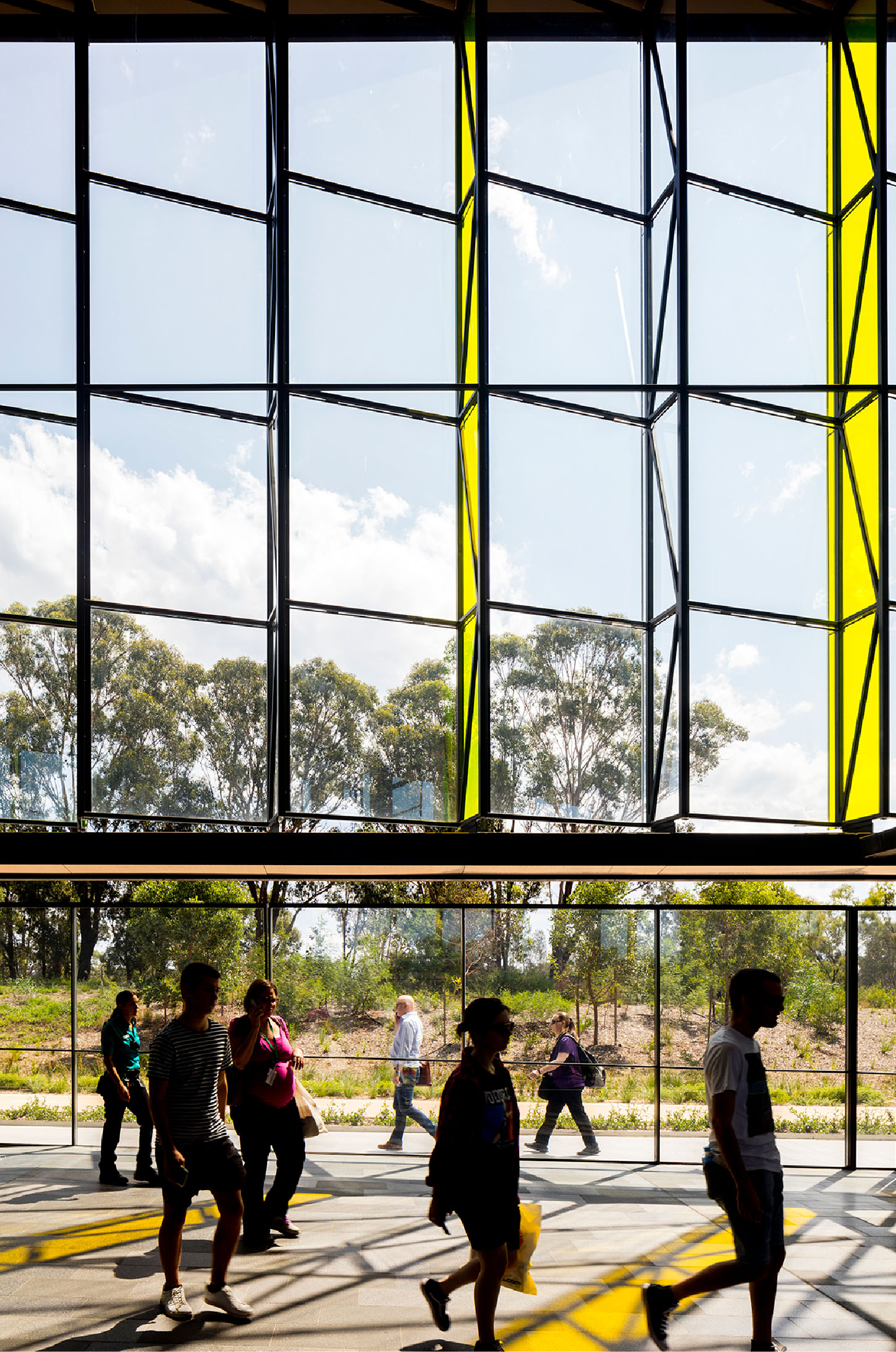 Kellyville Station - Sydney Metro NorthWest, a public art and architecture project by McGregor Westlake Architecture