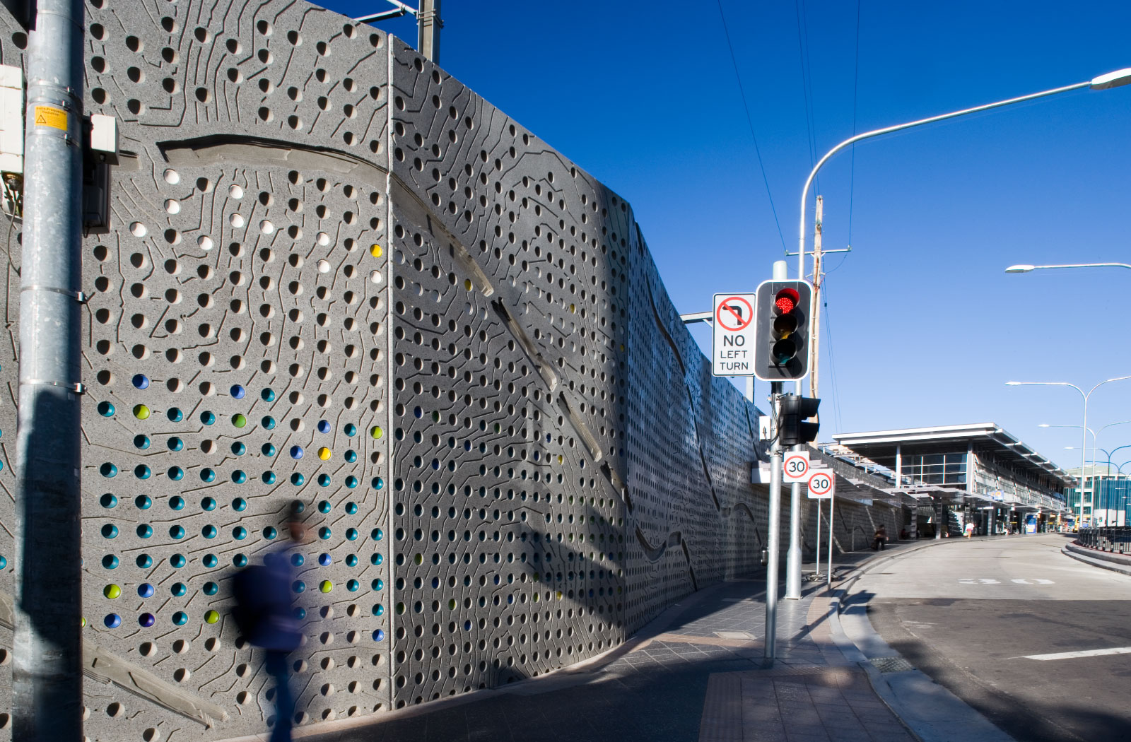 Parramatta Station Wall - award-winning urban design project by McGregor Westlake Architecture and HASSELL