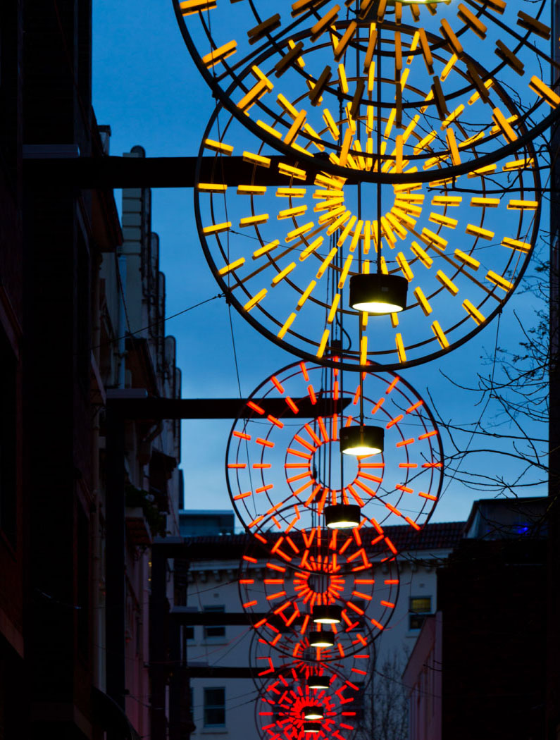 Llankelly Lights - Lighting project in Kings Cross by McGregor Westlake Architecture