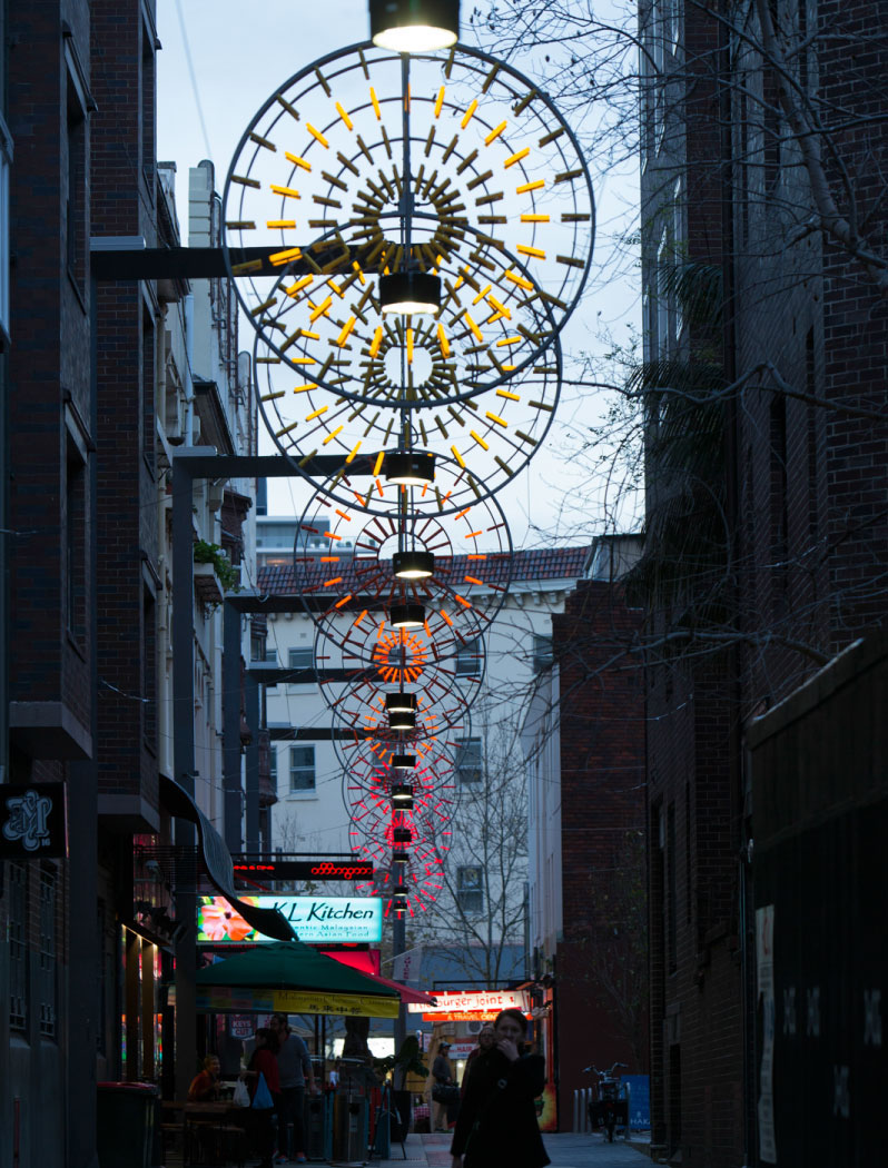 Llankelly Lights - Lighting project in Kings Cross by McGregor Westlake Architecture