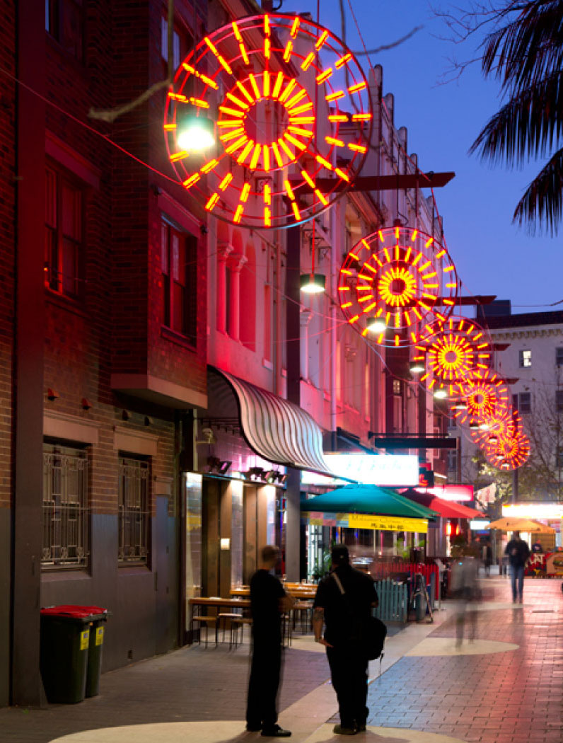 Llankelly Lights - Lighting project in Kings Cross by McGregor Westlake Architecture