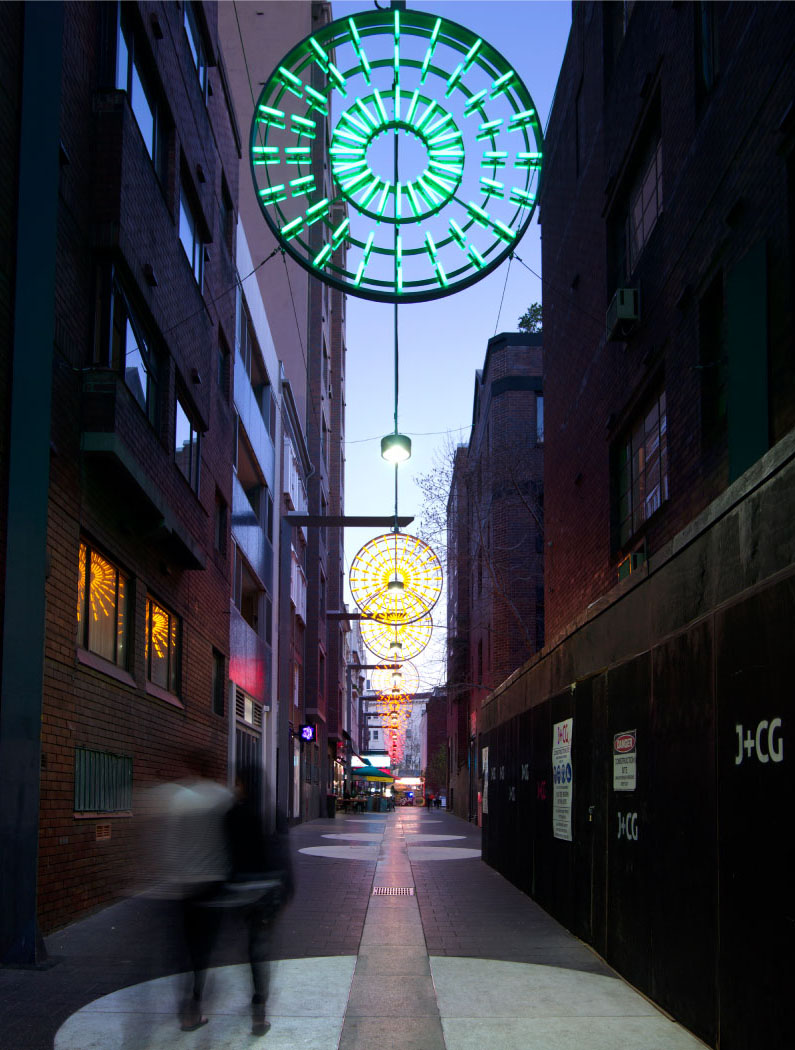 Llankelly Lights - Lighting project in Kings Cross by McGregor Westlake Architecture