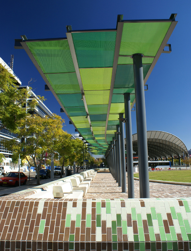 Jacaranda Square - A competition winner for the Olympic Park Town Centre by McGregor Westlake, Deuce Design and ASPECT Studios