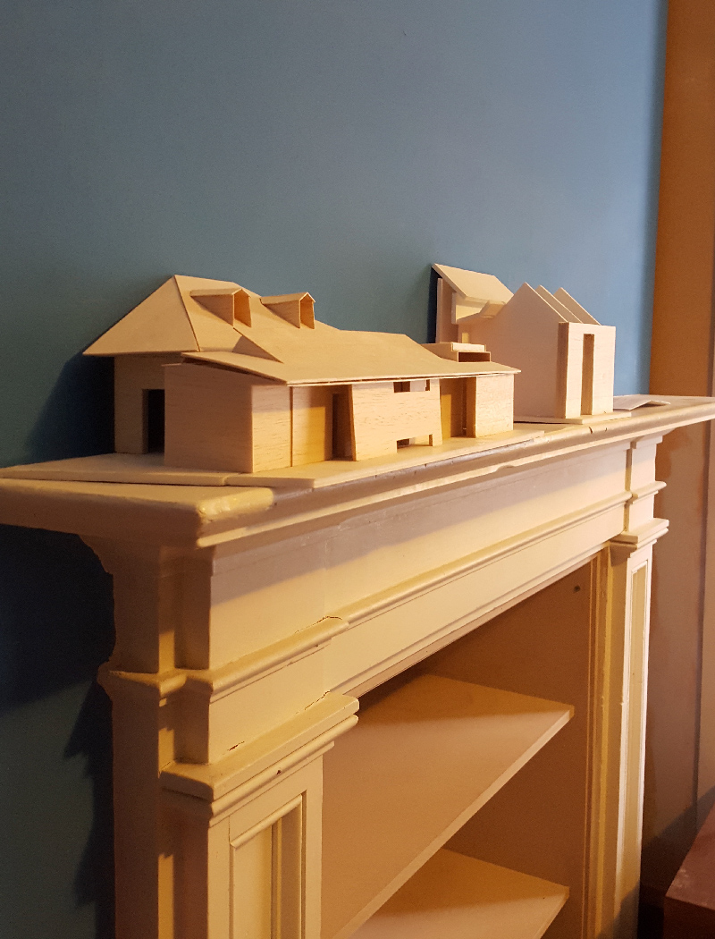 Balmain House Model - Alterations and additions to heritage house by McGregor Westlake Architecture