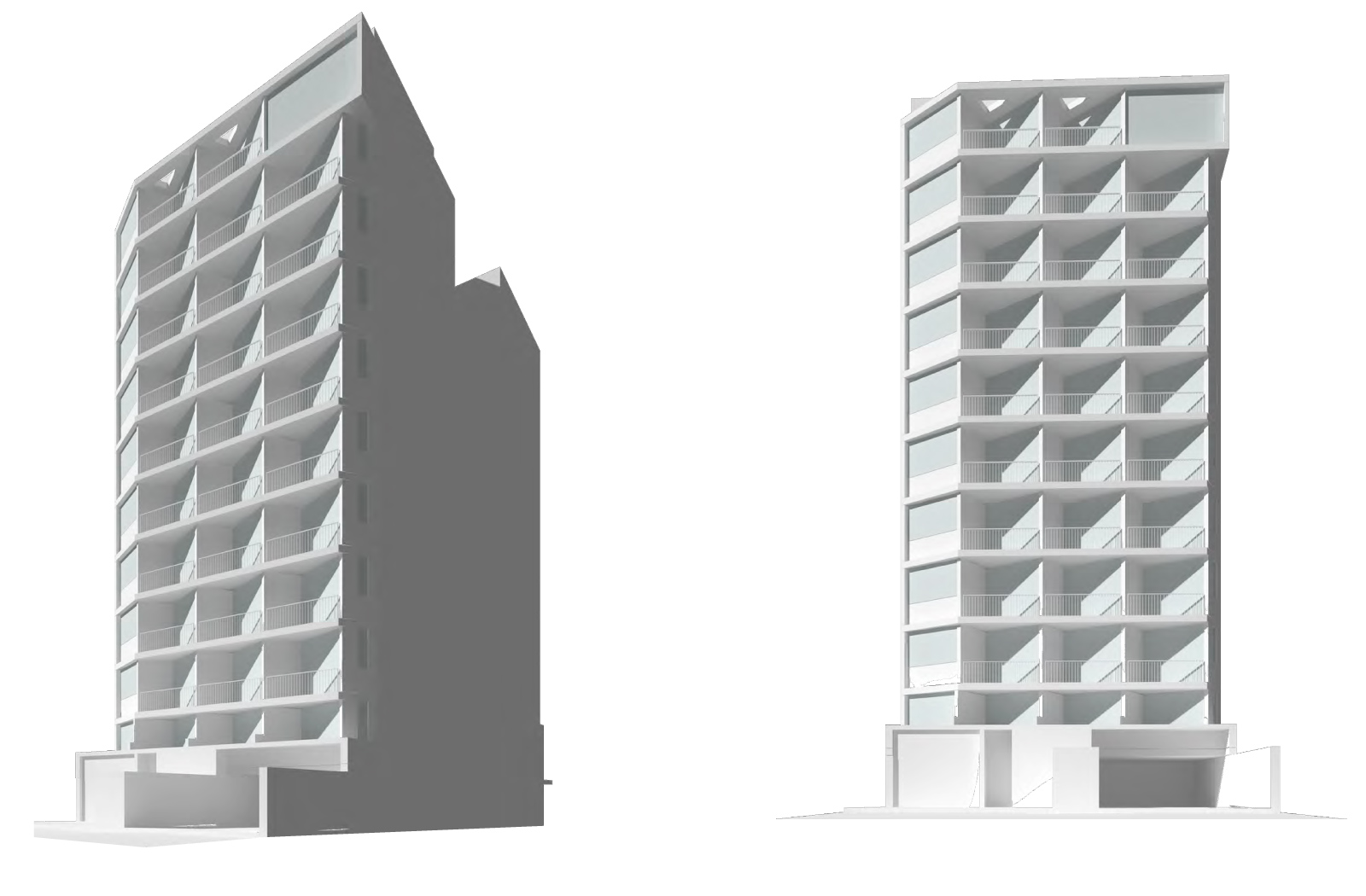 Bay Street Micro Apartments - multi-residential, mixed use project by McGregor Westlake Architecture