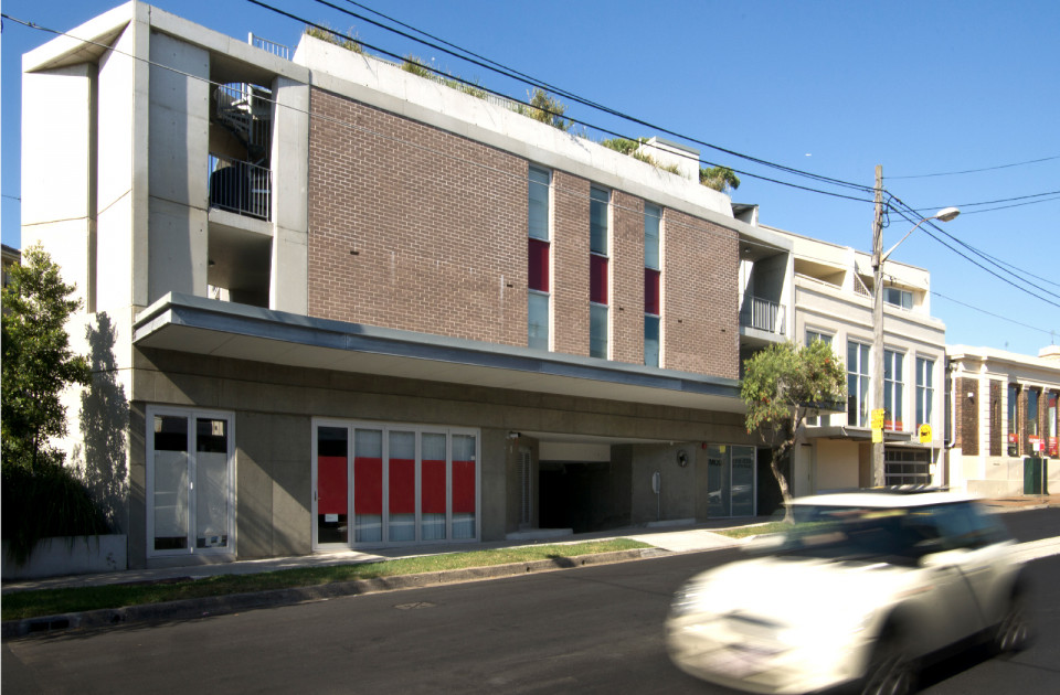 Charing Cross Apartments - Mixed-use apartments with commercial on ground by McGregor Westlake Architecture and Hill Thalis