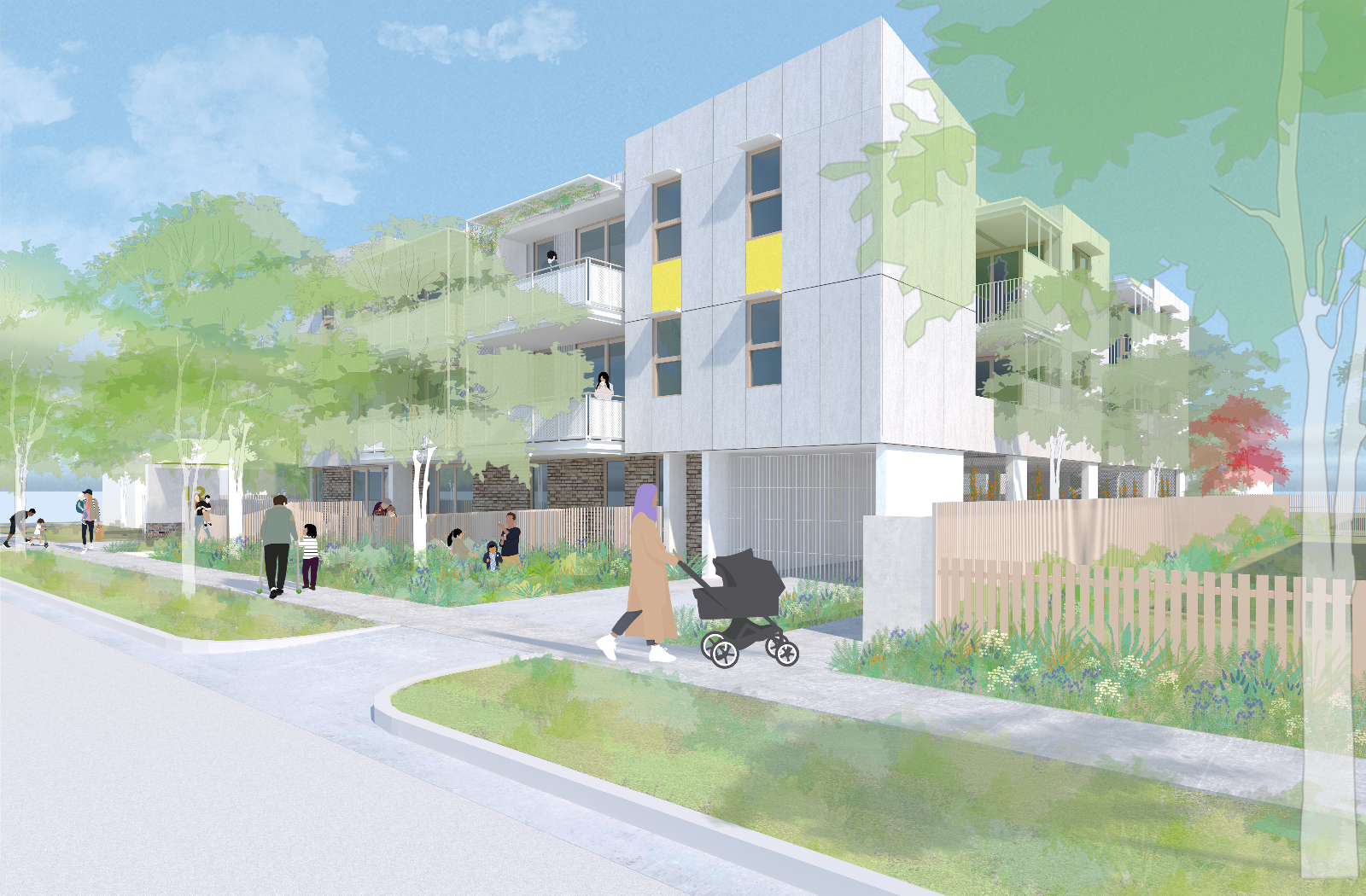 Future Homes Competition - Multi-residential project for better apartment designs by McGregor Westlake Architecture