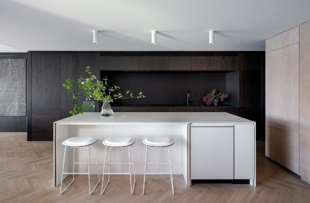 Kirribilli Apartment kitchen- an interior fit-out project by McGregor Westlake Architecture