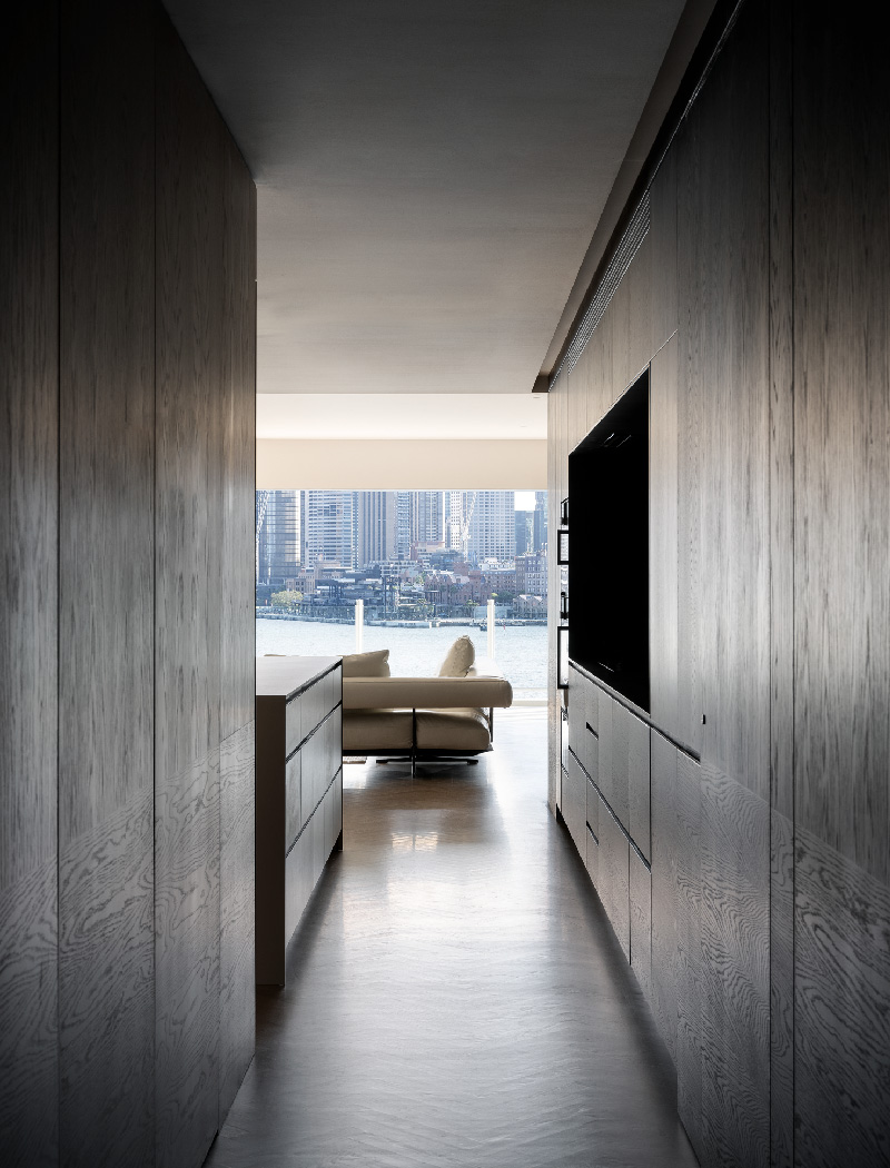 Kirribilli Apartment views- an interior fit-out project by McGregor Westlake Architecture