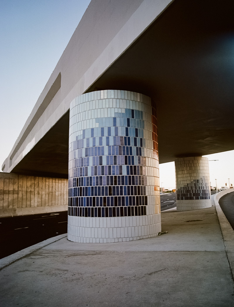 Mascot Rail Bridge - art and infrastructure project by McGregor Westlake Architecture