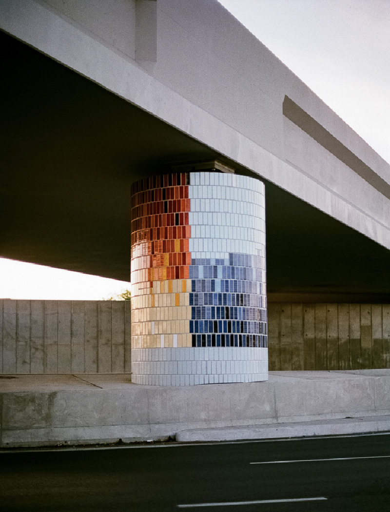 Mascot Rail Bridge - art and infrastructure project by McGregor Westlake Architecture