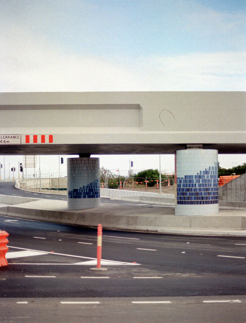 Mascot Rail Bridge - art and infrastructure project by McGregor Westlake Architecture