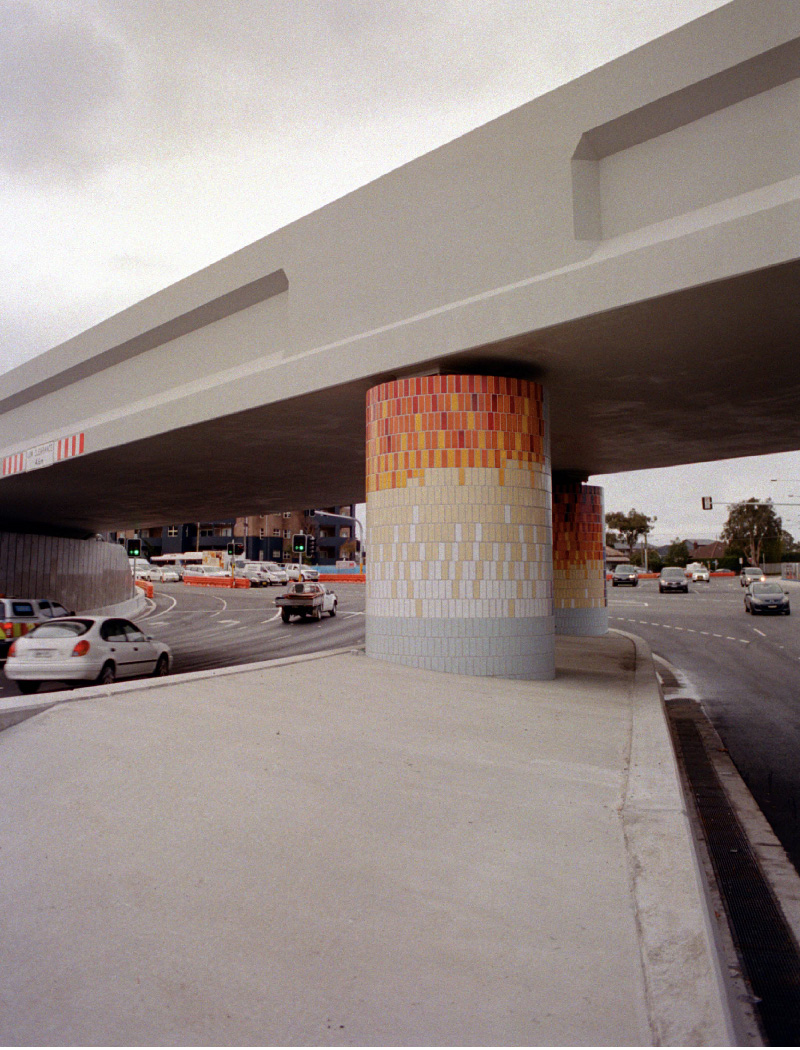 Mascot Rail Bridge - art and infrastructure project by McGregor Westlake Architecture