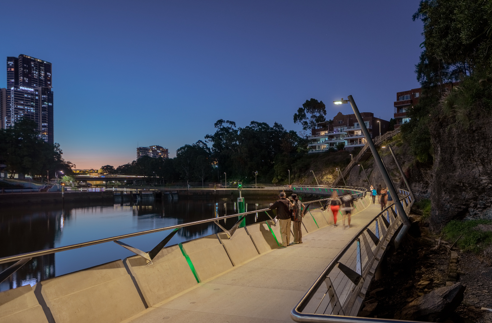 Parramatta Escarpment Boardwalk by McGregor Westlake Architecture