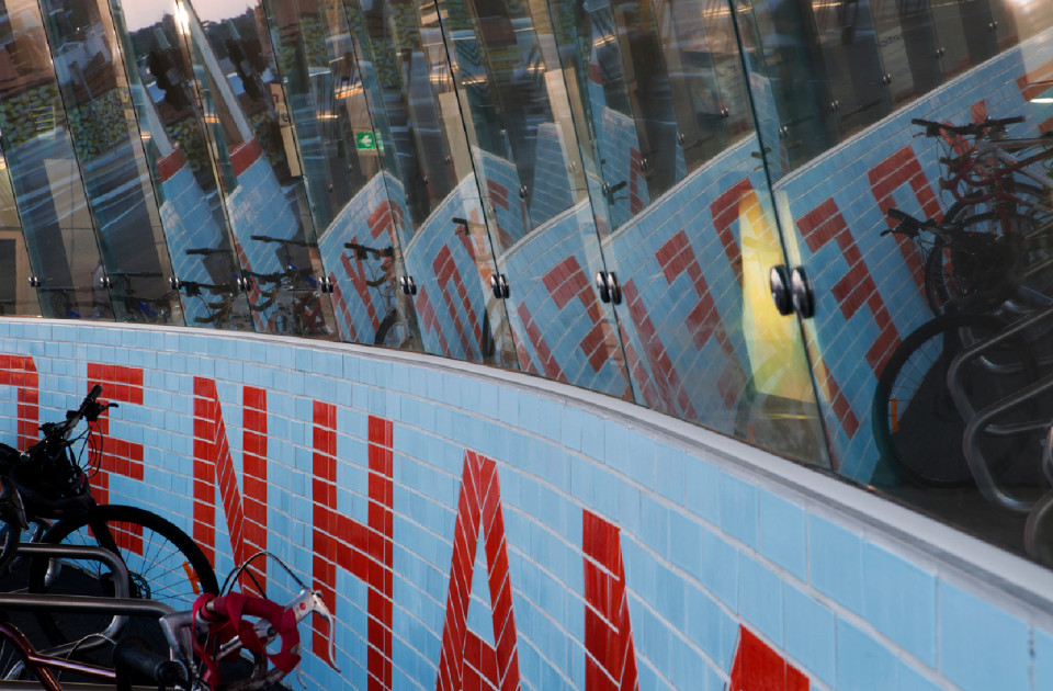 Sydenham Station Work - refurbishing street facade by McGregor Westlake Architecture