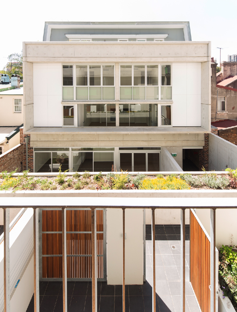 Bourke St apartments - multi-residential project in Woolloomooloo by McGregor Westlake Architecture