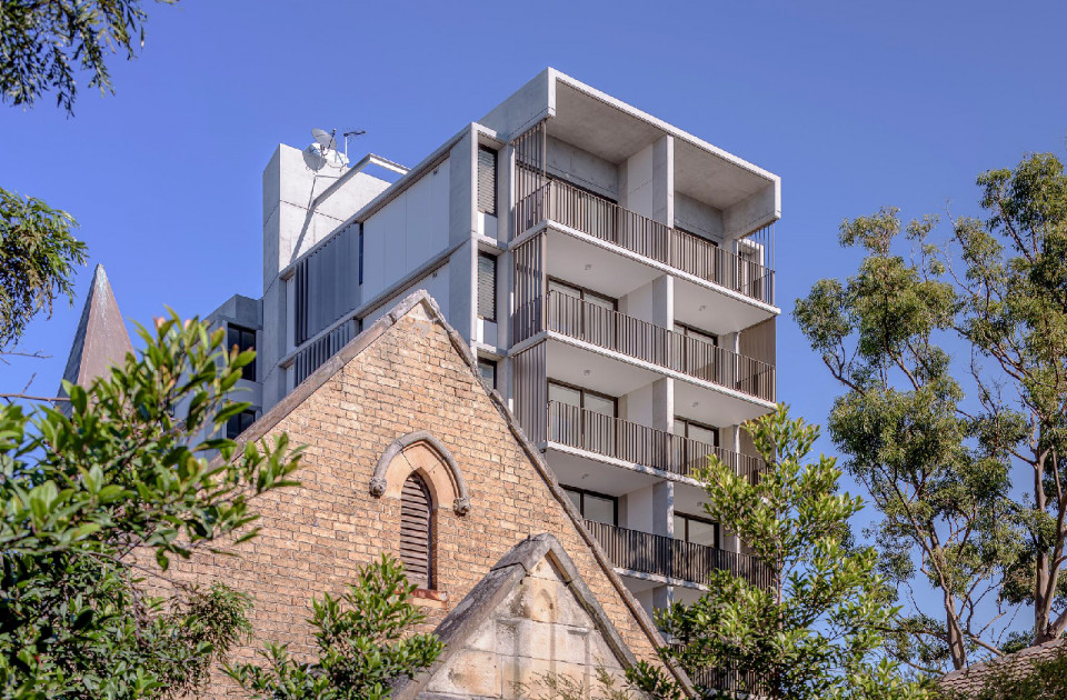 Llandaff Street - Multi-residential apartment building by McGregor Westlake Architecture and Hill Thalis Architecture + Urban Projects