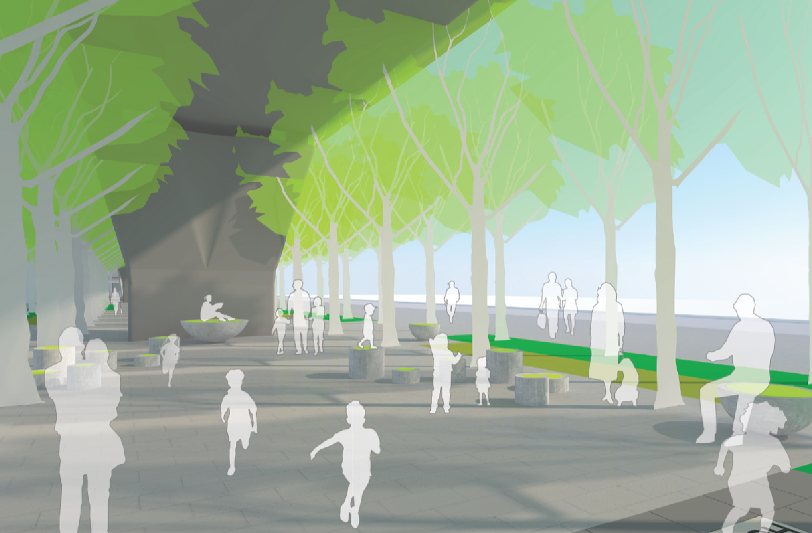 North West Metro station concept by McGregor Westlake Architecture