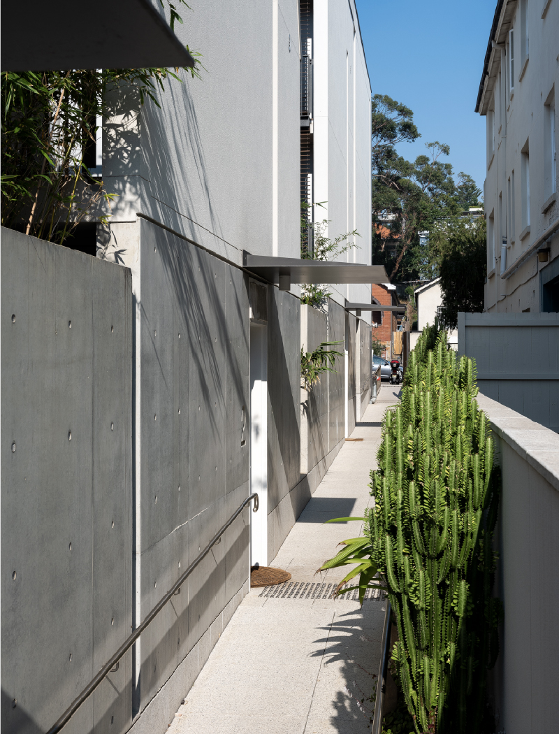 Curlewis Street - Bondi mixed-use apartments and townhouses by McGregor Westlake Architecture