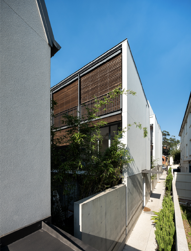 Curlewis Street - Bondi mixed-use apartments and townhouses by McGregor Westlake Architecture