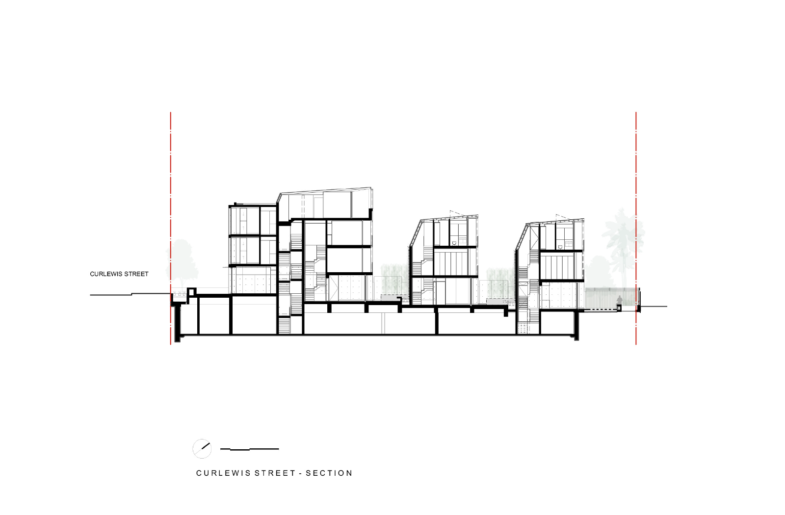 Curlewis Street - Bondi mixed-use apartments and townhouses by McGregor Westlake Architecture