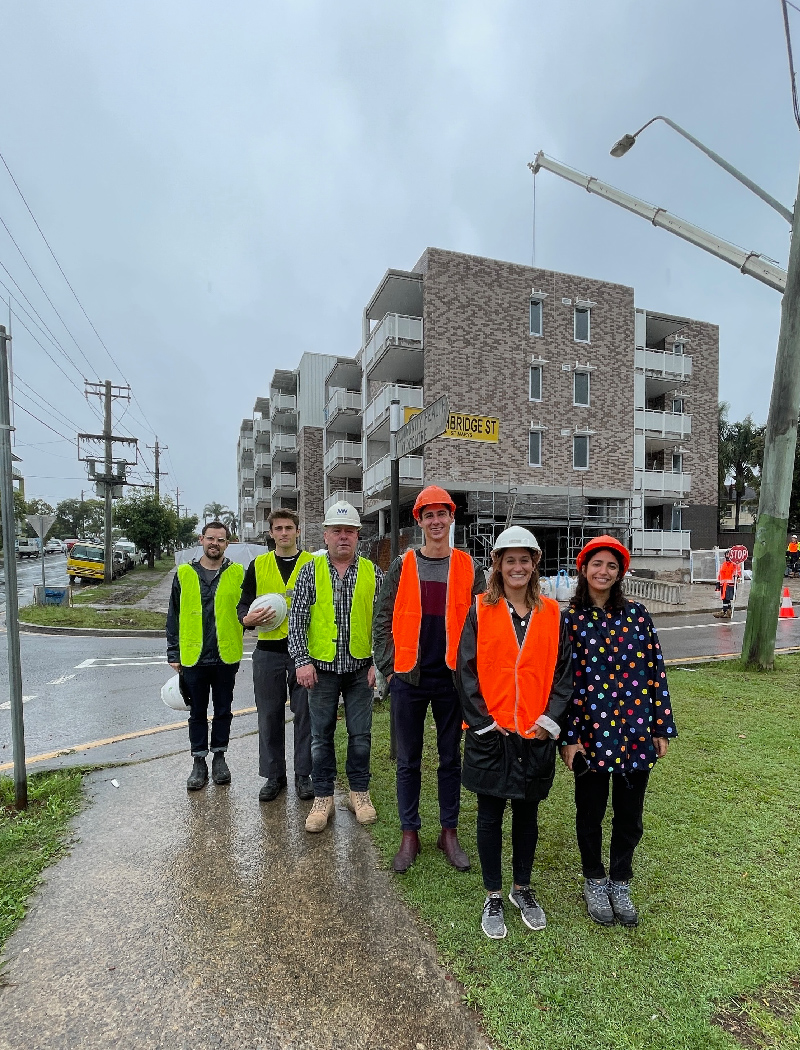 site visit to st marys apartments