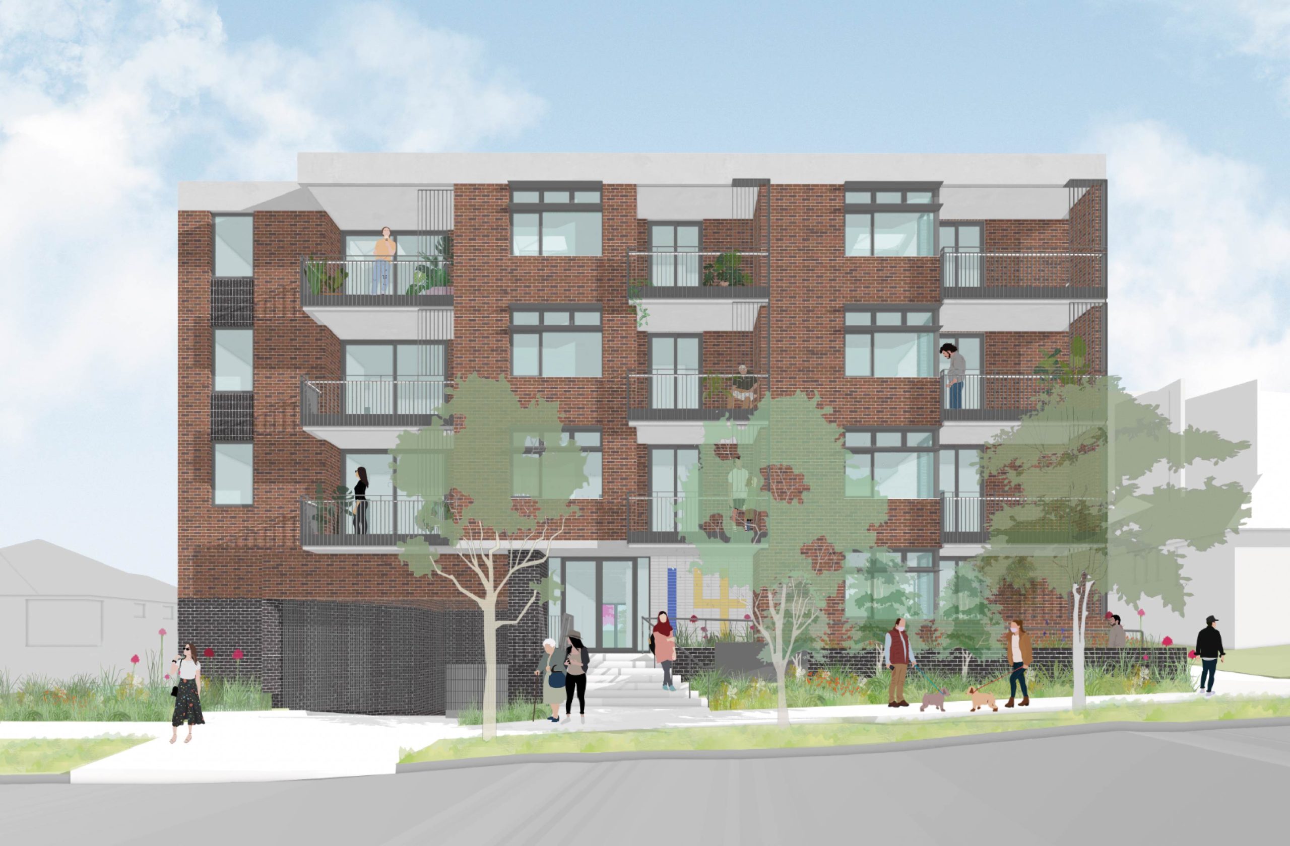 Mays Hill Social Housing Architecture