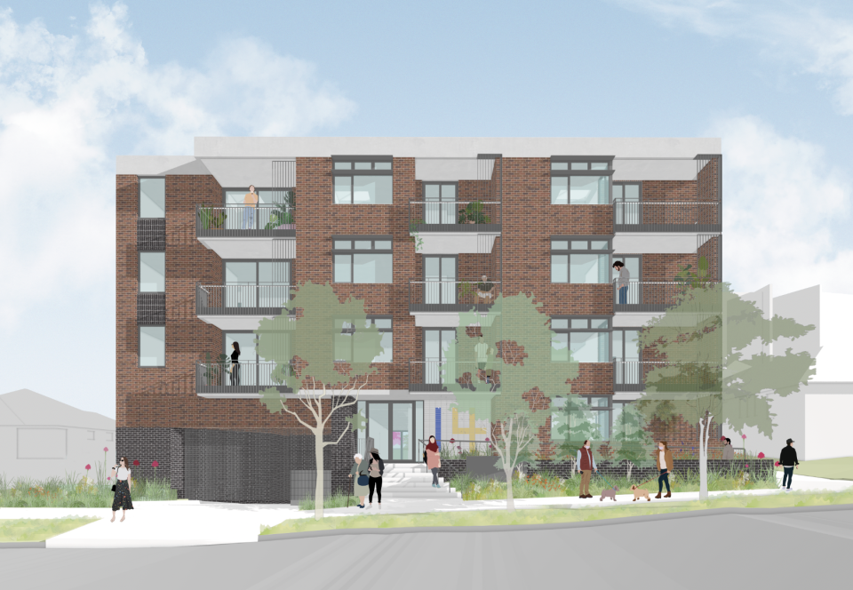 Mays Hill Social Housing architecture