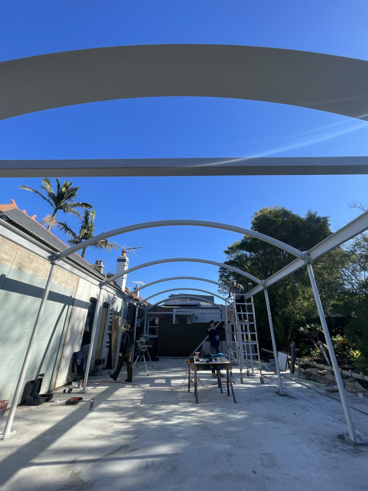Site Visit To Our Dulwich Hill Project Today